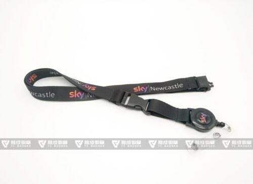 Polyester Printed Company Logo Lanyards