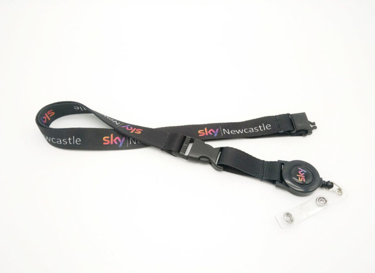 Polyester Printed Company Logo Lanyards