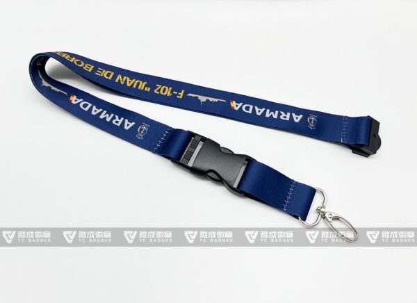 Spain Navy Lanyard