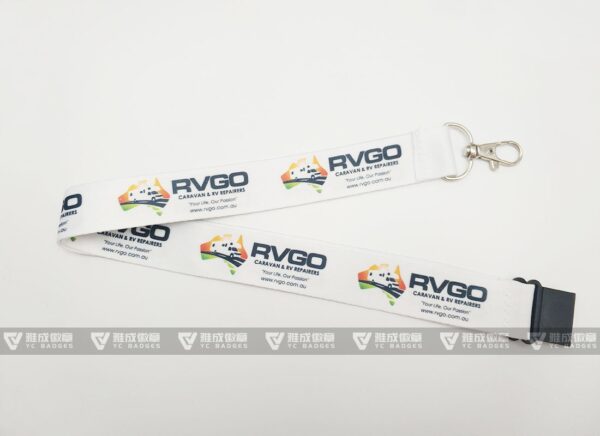 Sublimation Logo Printed Lanyards