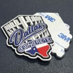 Customize Logo PVC Sticker Labels Garment Accessories Silicone Tag