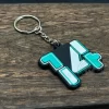 OEM Customize Company Personalized Logo Silicone PVC Soft Rubber Key Chain