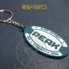 60MM 2D Pvc Keychain Customized