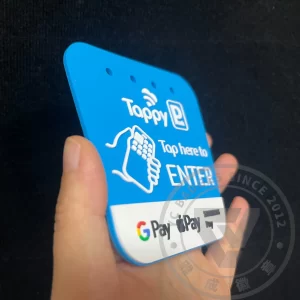 Personalized Customize PVC Rubber Silicone Label Sticker