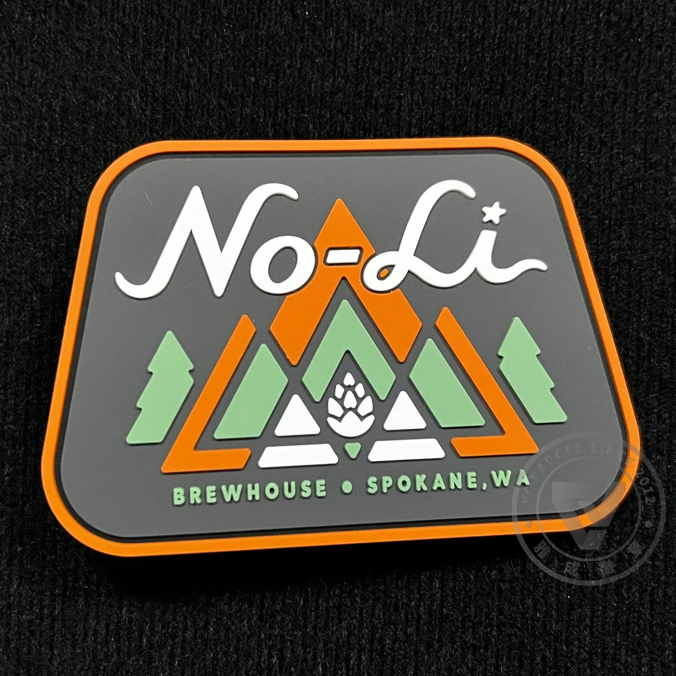 Customize Garment Accessores Fashion Patches PVC Rubber Badge