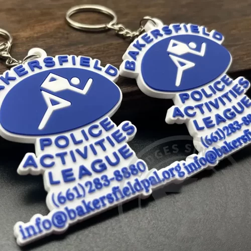 Personalized PVC Rubber Soft Keychain Customize