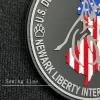 3D PVC Velcro-on Patches Customize Us Newark Liberty International Airport