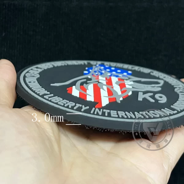 3D PVC Velcro-on Patches Customize Us Newark Liberty International Airport