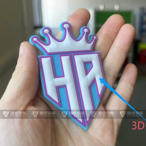 3D Craft Rubber Logo Sticker 3D Craft Rubber Logo Sticker
