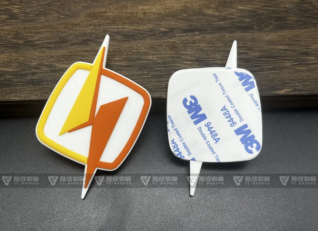 3M Rubber Sticker Label