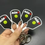 Pvc Rubber Glow in the Dark Keyring Customize