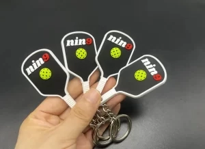 Pvc Rubber Glow in the Dark Keyring Customize