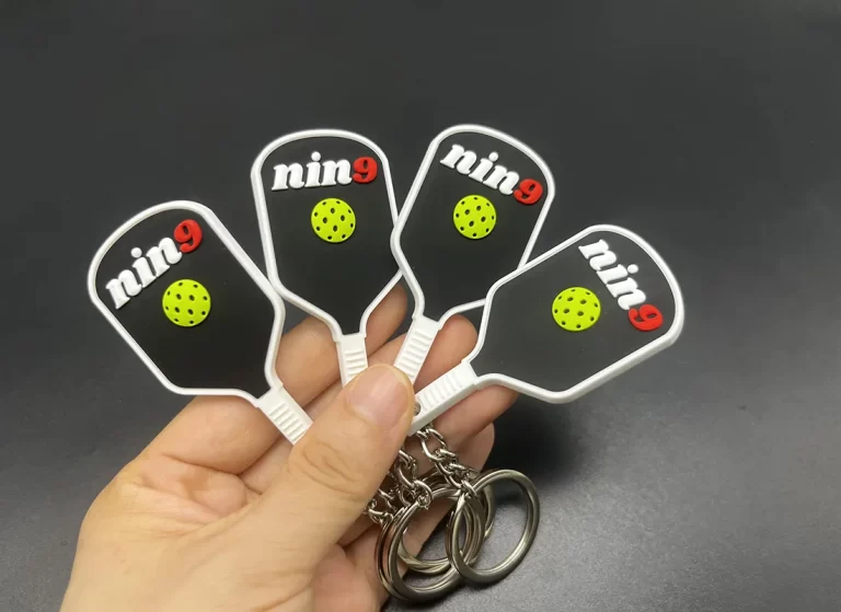 Pvc Rubber Glow in the Dark Keyring Customize
