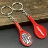 Unique Custom PVC Racket Keychains