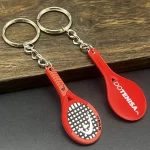 Unique Custom PVC Racket Keychains