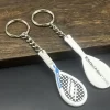 Unique Custom PVC Racket Keychains