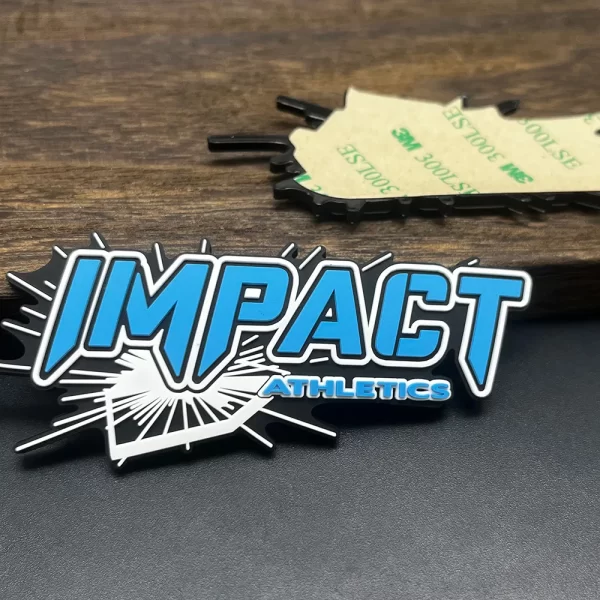 PVC Logo Sticker Tag Customize with Logo Designs