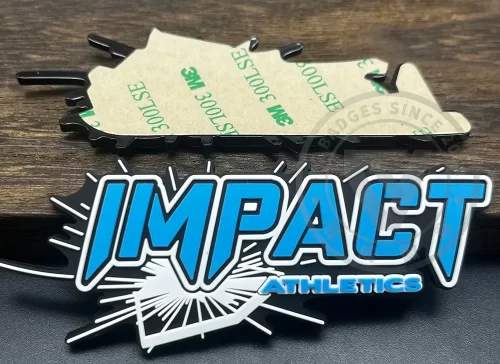 PVC Logo Sticker Tag Customize with Logo Designs