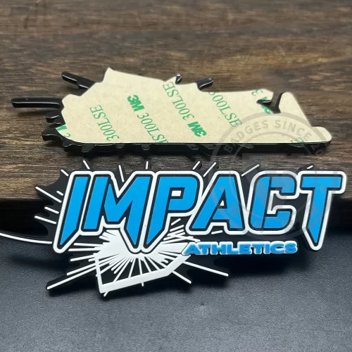 PVC Logo Sticker Tag Customize with Logo Designs PVC Logo Sticker Tag Customize with Logo Designs