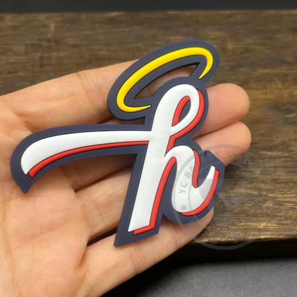 PVC Soft Rubber Sticker Label Badge Customize Eco-Friendly High Quality Adhesive