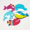 Hot Sale 2026 Fashion Cartoon Sea Turtle Fish Sea Turtle Kid Souvenir Gift Fridge Magnet 3D PVC Home Decoration Refrigerator Magnet