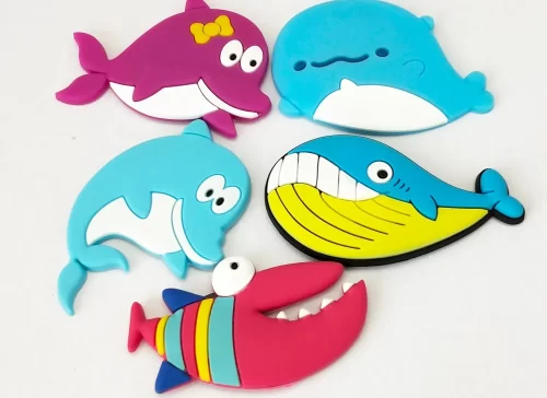 Hot Sale 2026 Fashion Cartoon Sea Turtle Fish Sea Turtle Kid Souvenir Gift Fridge Magnet 3D PVC Home Decoration Refrigerator Magnet