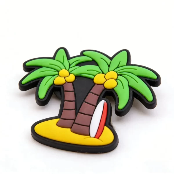FM014-10006 Custom 3D Coconut Tree Fridge Magnet Eco Friendly Souvenir & Promotional Gift