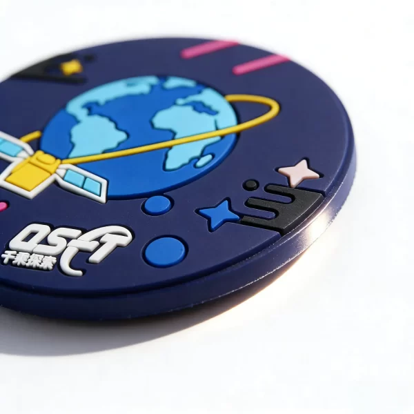 3D Planet Space Fridge Magnet Eco PVC Earth Satellite Souvenir & Promotional Gift