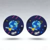 3D Planet Space Fridge Magnet Eco PVC Earth Satellite Souvenir & Promotional Gift