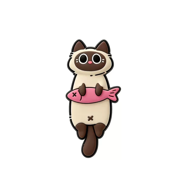 Custom 3D Cat Fish PVC Fridge Magnet Decorative Home & Office Gift Custom 3D Cat Fish PVC Fridge Magnet Decorative Home & Office Gift