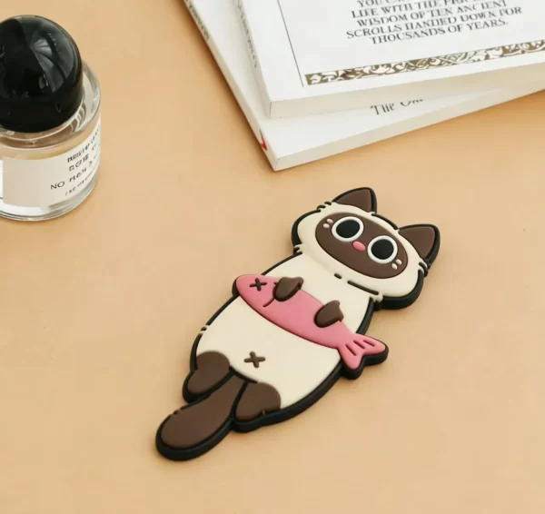 Custom 3D Cat Fish PVC Fridge Magnet Decorative Home & Office Gift Custom 3D Cat Fish PVC Fridge Magnet Decorative Home & Office Gift