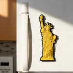 Statue of Liberty Fridge Magnet 3D Nyc Souvenir & Soft PVC Promotional Gift
