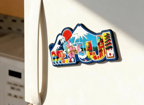Custom 3D Japan Map Fridge Magnet Eco PVC Bulk Souvenir & Promo Gift
