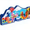 Custom 3D Japan Map Fridge Magnet Eco PVC Bulk Souvenir & Promo Gift