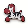 Custom Cartoon Zebra Fridge Magnet Soft PVC Bulk Safari Souvenir & Promotional Gift