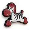 Custom Cartoon Zebra Fridge Magnet Soft PVC Bulk Safari Souvenir & Promotional Gift