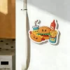 3D PVC Fast Food Fridge Magnet Custom Sublimation Kitchen Decor