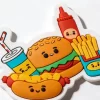 3D PVC Fast Food Fridge Magnet Custom Sublimation Kitchen Decor