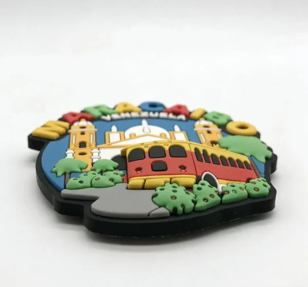 Custom Bulk PVC Maracaibo Premium Travel Souvenir Magnet Custom Bulk PVC Maracaibo Premium Travel Souvenir Magnet