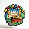 Custom Bulk PVC Maracaibo Premium Travel Souvenir Magnet Custom Bulk PVC Maracaibo Premium Travel Souvenir Magnet
