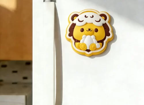 3D Eco PVC Lion High Performance Sublimation Kawaii Decor Magnet