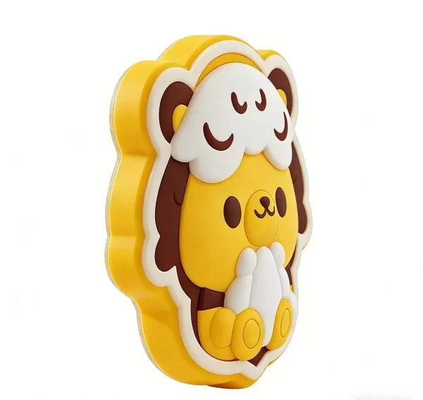 3D Eco PVC Lion High Performance Sublimation Kawaii Decor Magnet