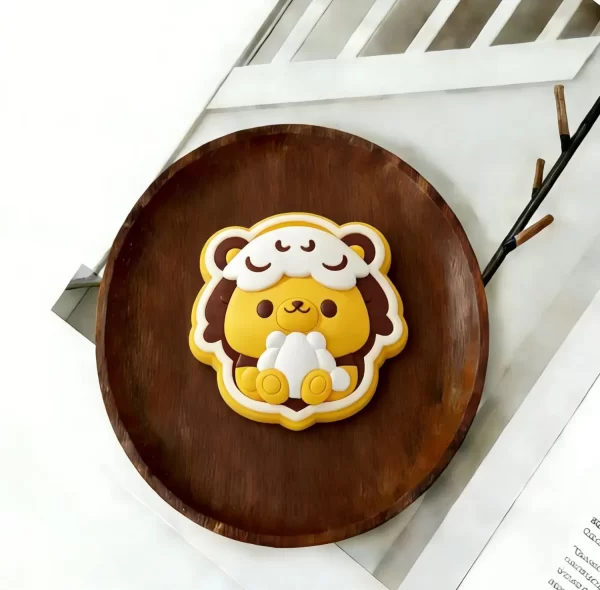 3D Eco PVC Lion High Performance Sublimation Kawaii Decor Magnet