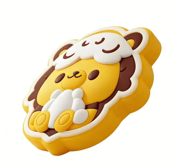 3D Eco PVC Lion High Performance Sublimation Kawaii Decor Magnet