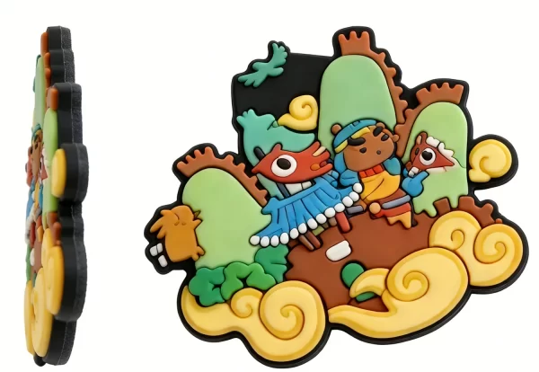 High Performance Custom PVC Cultural Art Sublimation Fridge Magnet