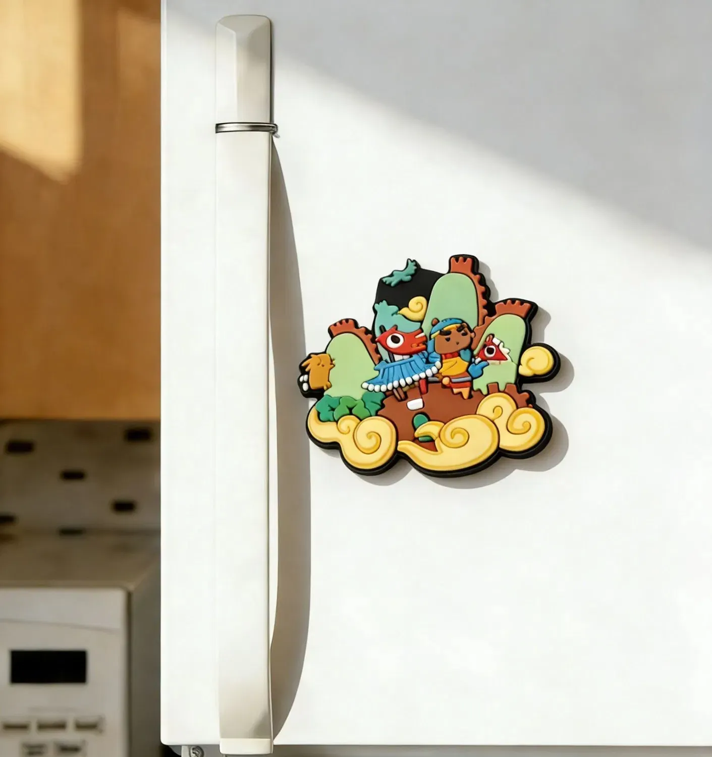 High Performance Custom PVC Cultural Art Sublimation Fridge Magnet