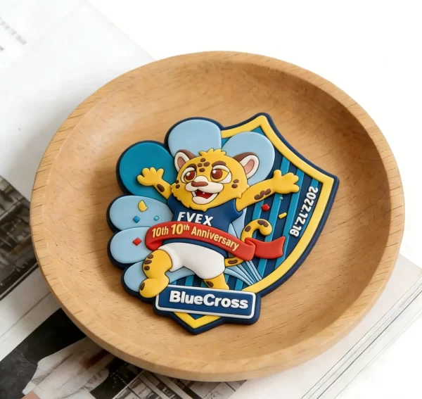 3D Premium PVC 10th Anniversary Game Sublimation Fridge Magnet