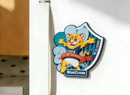 3D Premium PVC 10th Anniversary Game Sublimation Fridge Magnet