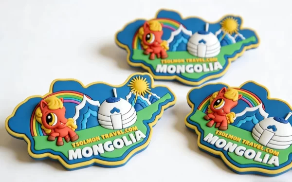 3D Custom Cartoon Pony PVC Mongolia Tourist Souvenir Fridge Magnet 3D Custom Cartoon Pony PVC Mongolia Tourist Souvenir Fridge Magnet
