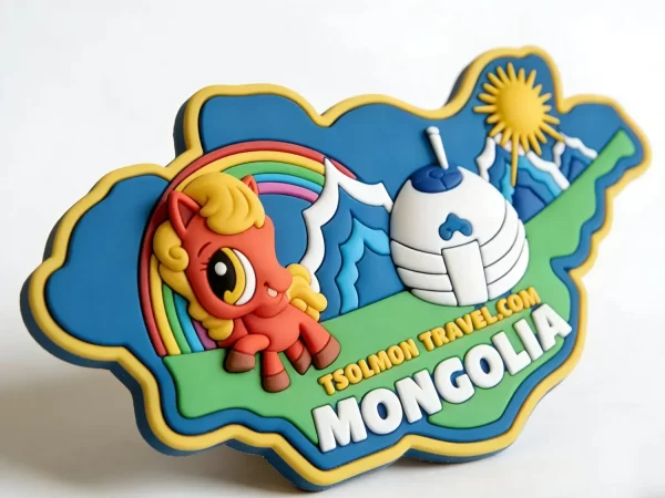 3D Custom Cartoon Pony PVC Mongolia Tourist Souvenir Fridge Magnet 3D Custom Cartoon Pony PVC Mongolia Tourist Souvenir Fridge Magnet